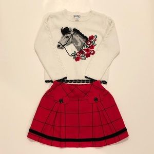 Girls Christmas/Winter Sweater Size 5